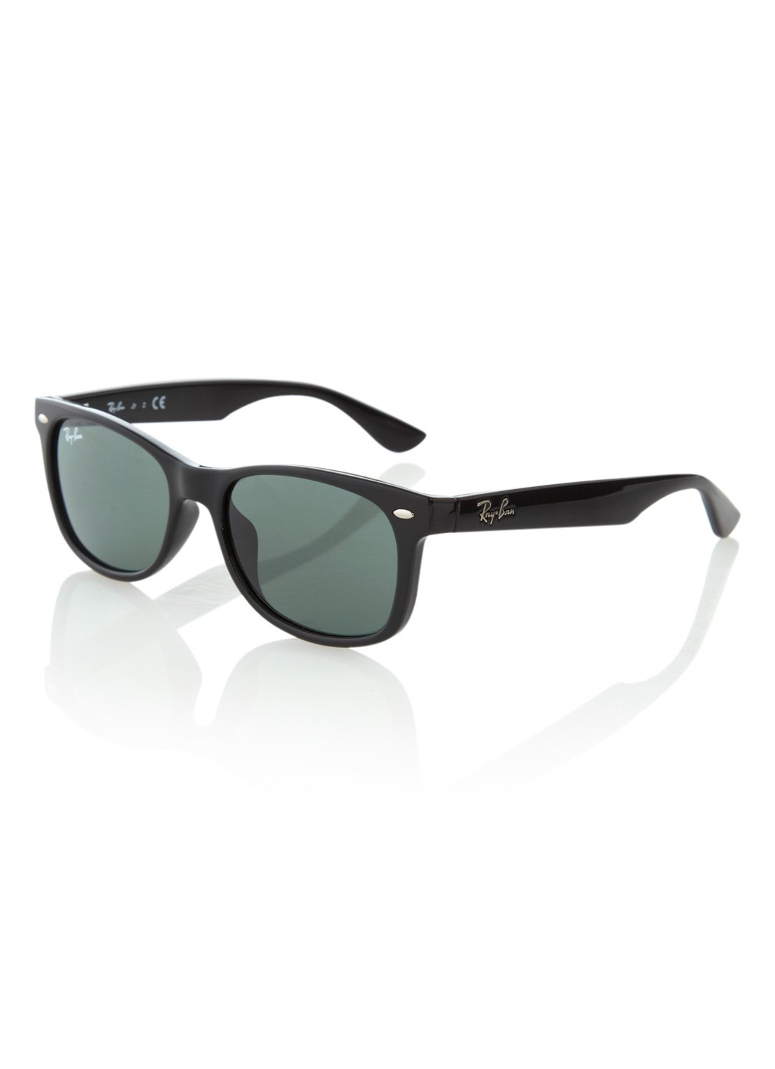 Ray-Ban New Wayfarer zonnebril RJ9052S  - voorkant zwart