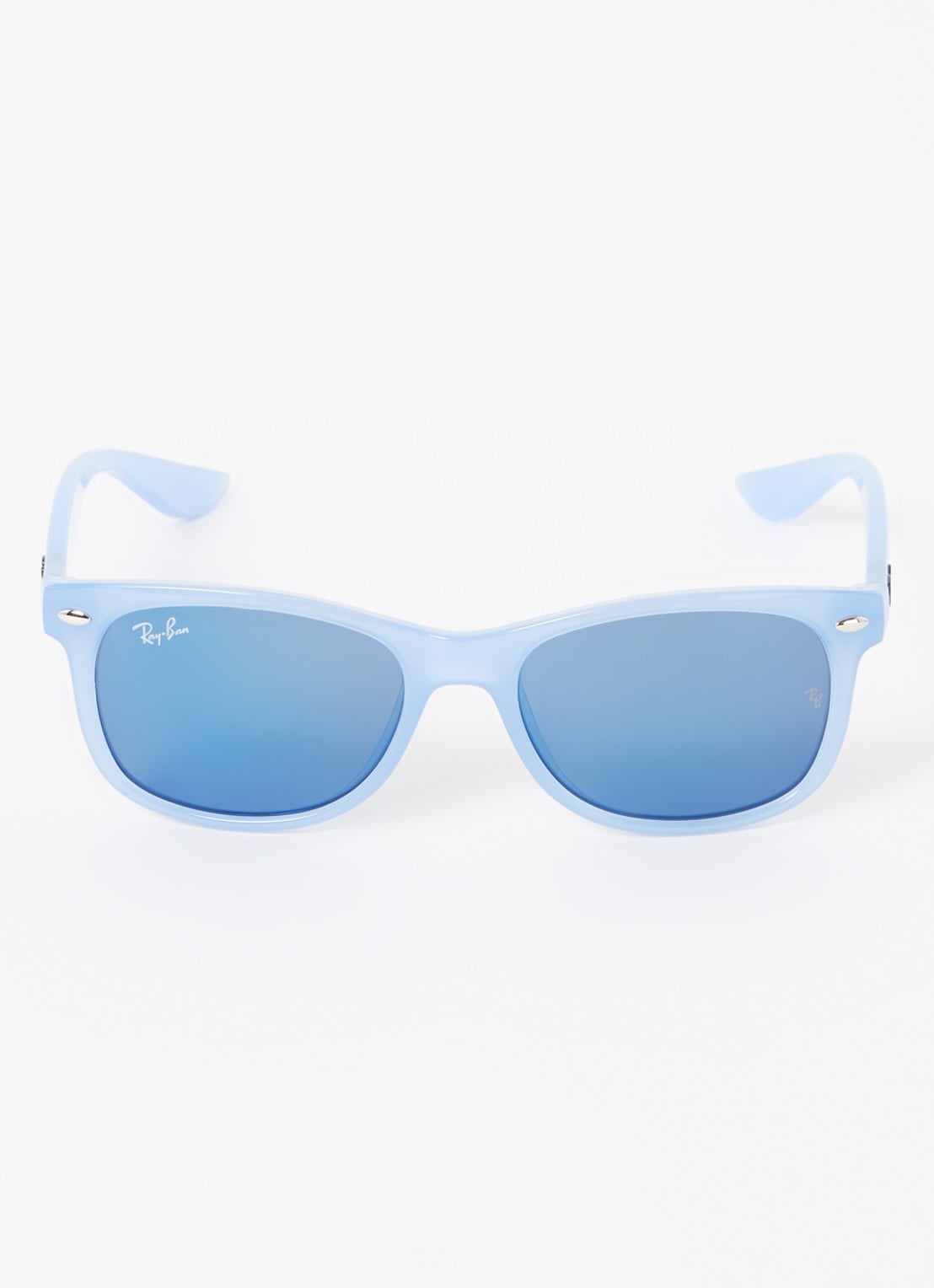Ray-Ban New Wayfarer zonnebril RJ9052S - detail 2 lichtblauw