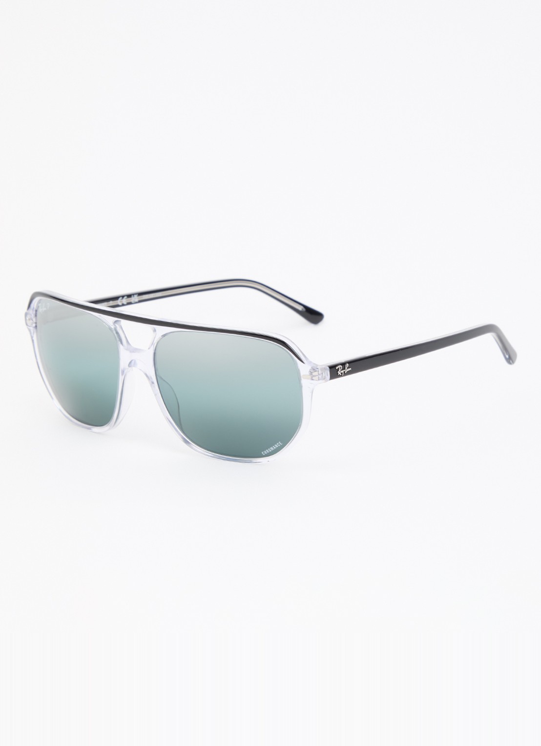 Ray-Ban Piloten zonnebril gepolariseerd RB2205 - voorkant transparant
