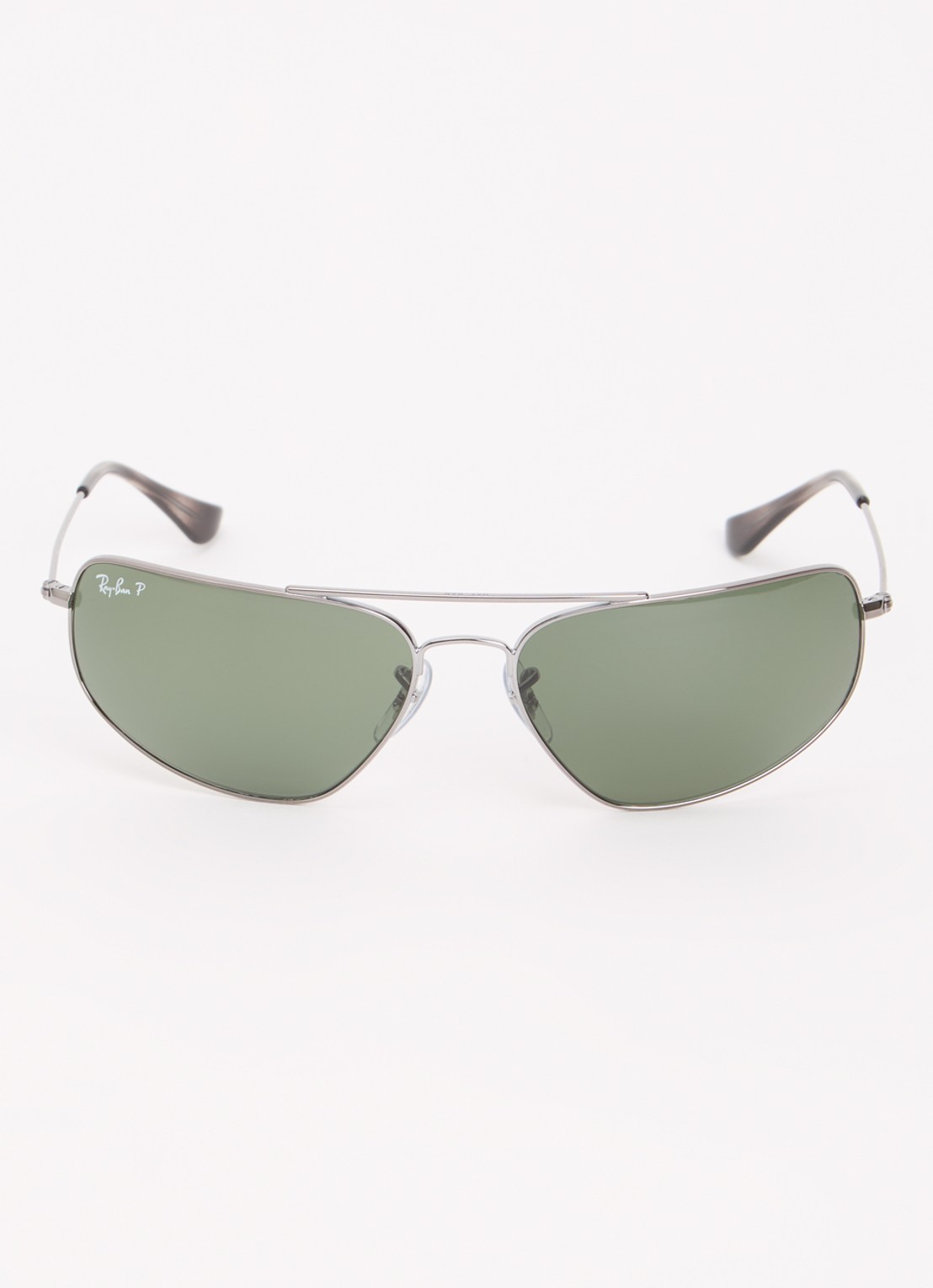 Ray-Ban Piloten zonnebril gepolariseerd RB3780 - detail antraciet
