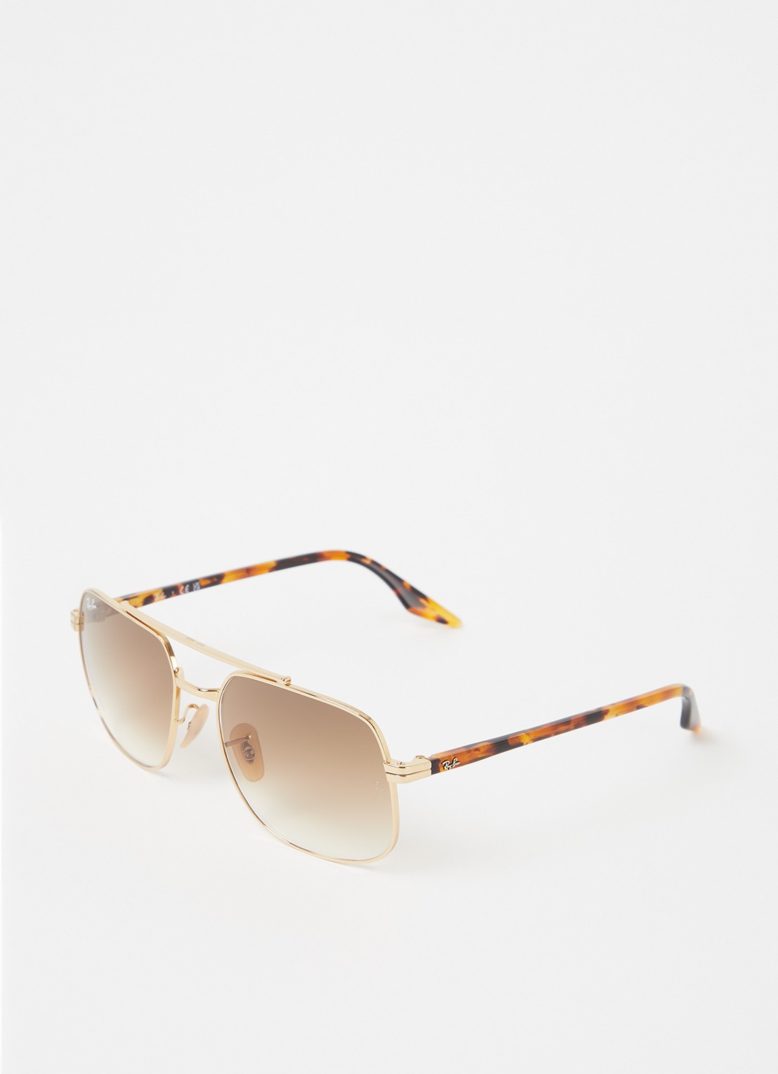 Ray-Ban Piloten zonnebril RB3699  - voorkant 3 goud