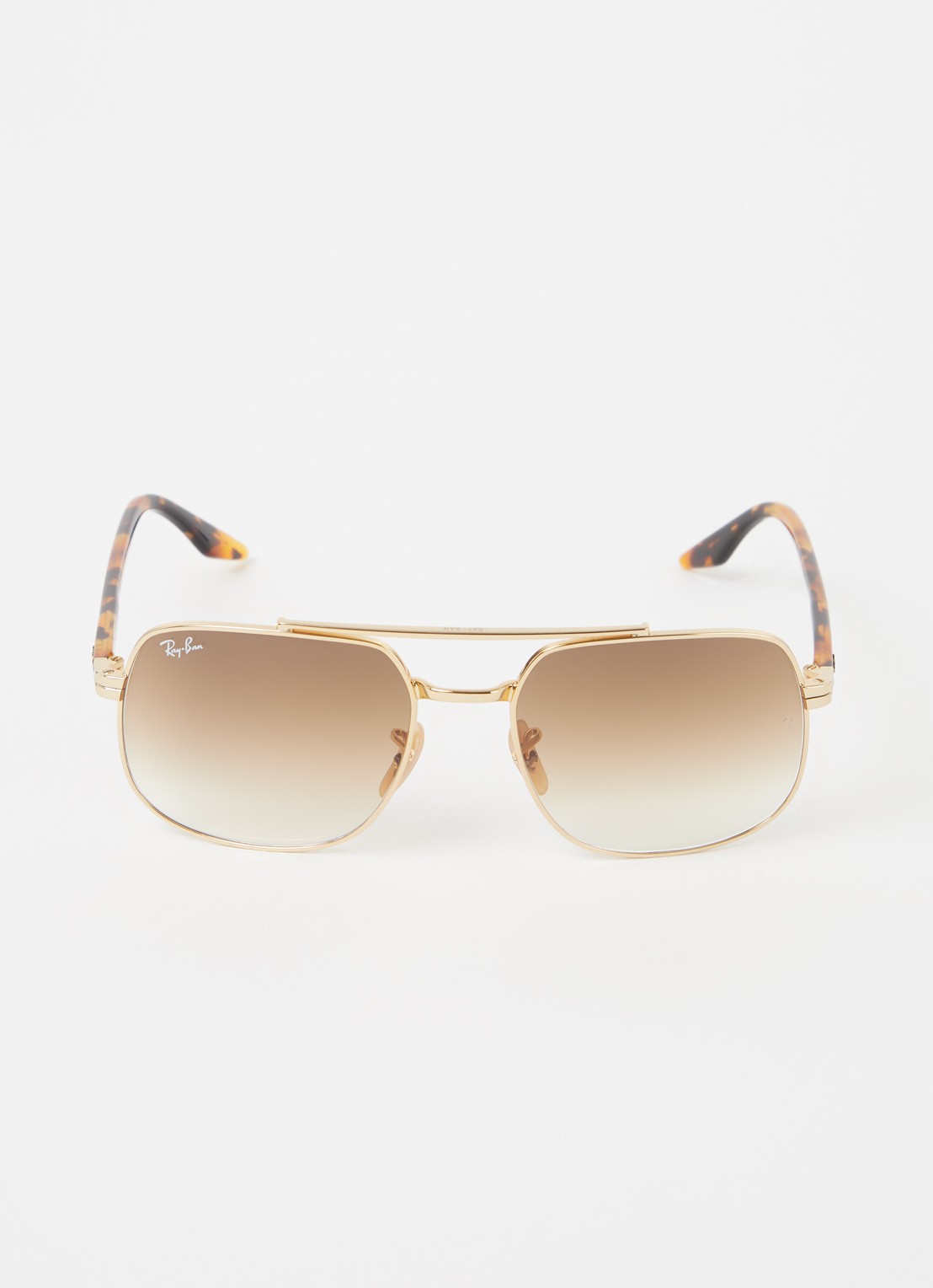 Ray-Ban Piloten zonnebril RB3699  - voorkant 4 goud
