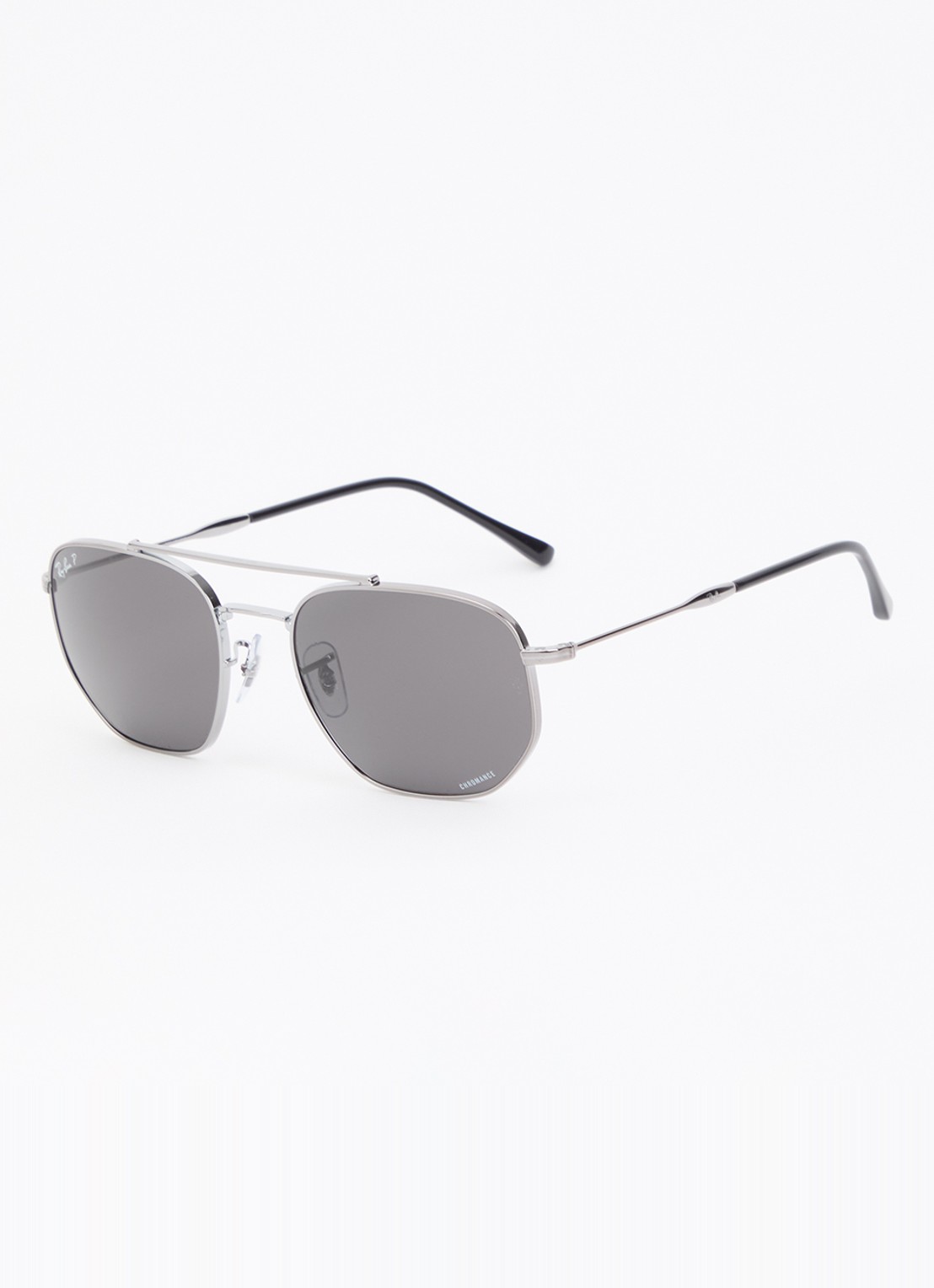 Ray-Ban Piloten zonnebril RB3707  - voorkant 4 grijs