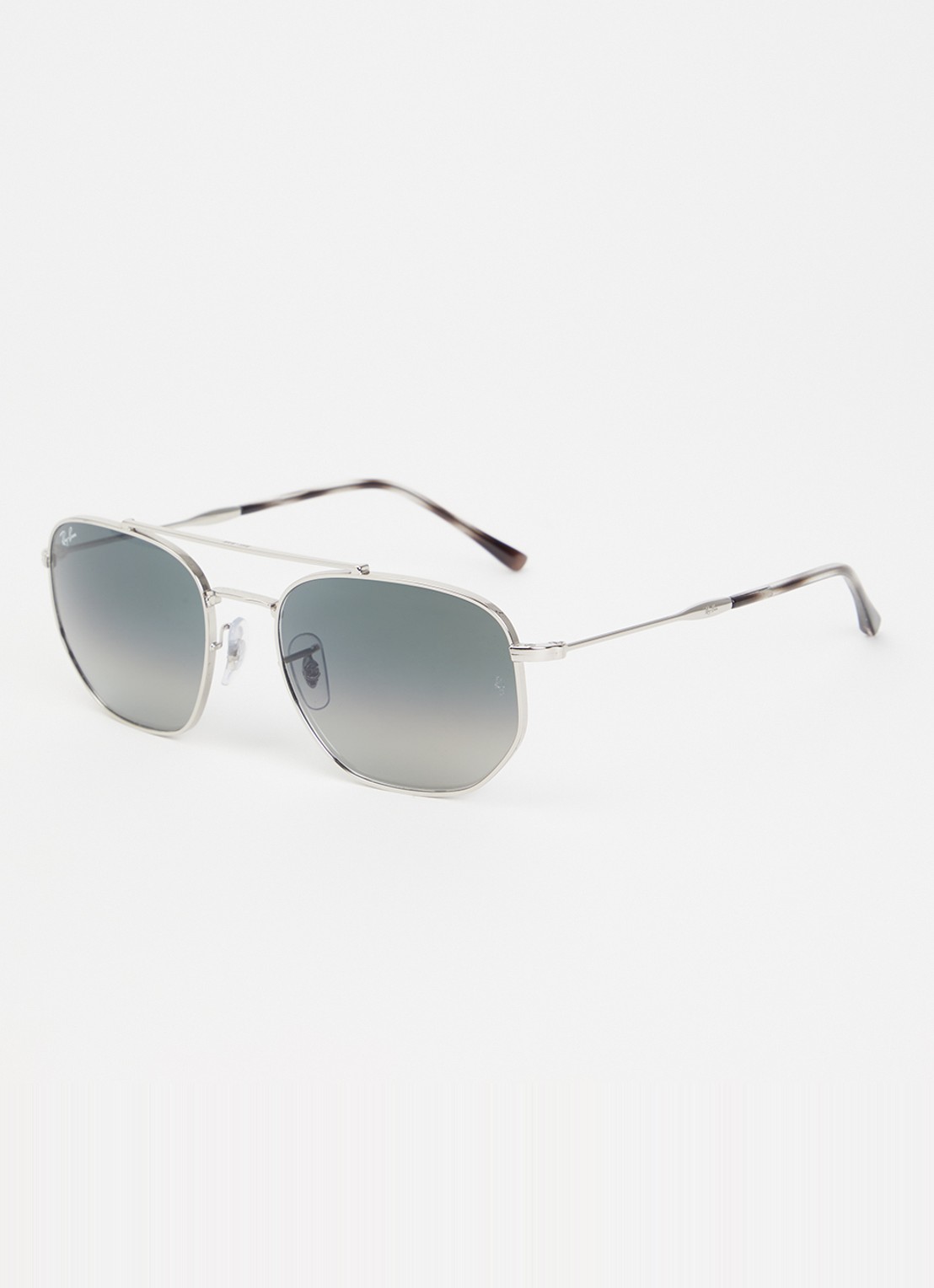 Ray-Ban Piloten zonnebril RB3707 - voorkant zilver