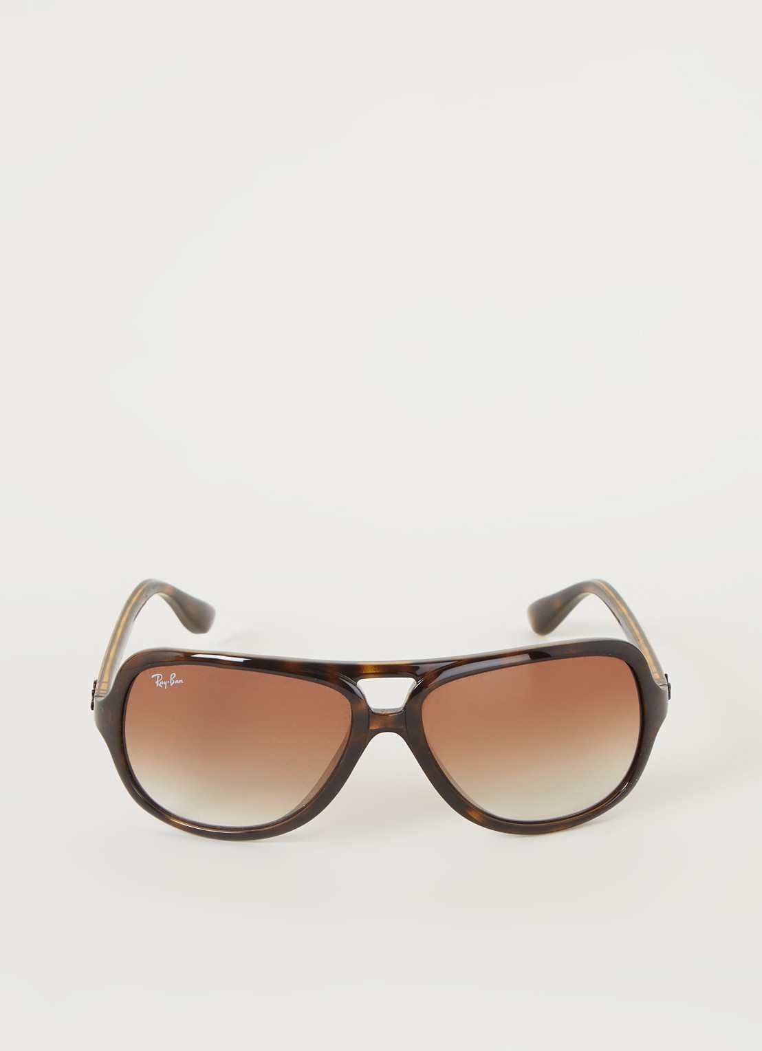 Ray-Ban Piloten zonnebril RB4162 - voorkant 2 donkerbruin