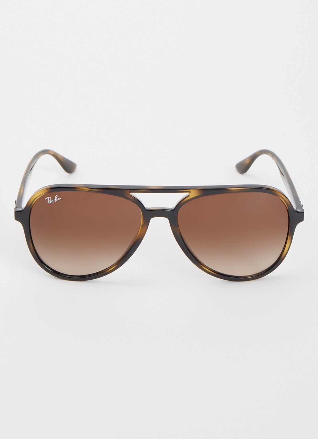 Ray-Ban Piloten zonnebril RB4376 - detail 2 donkerbruin