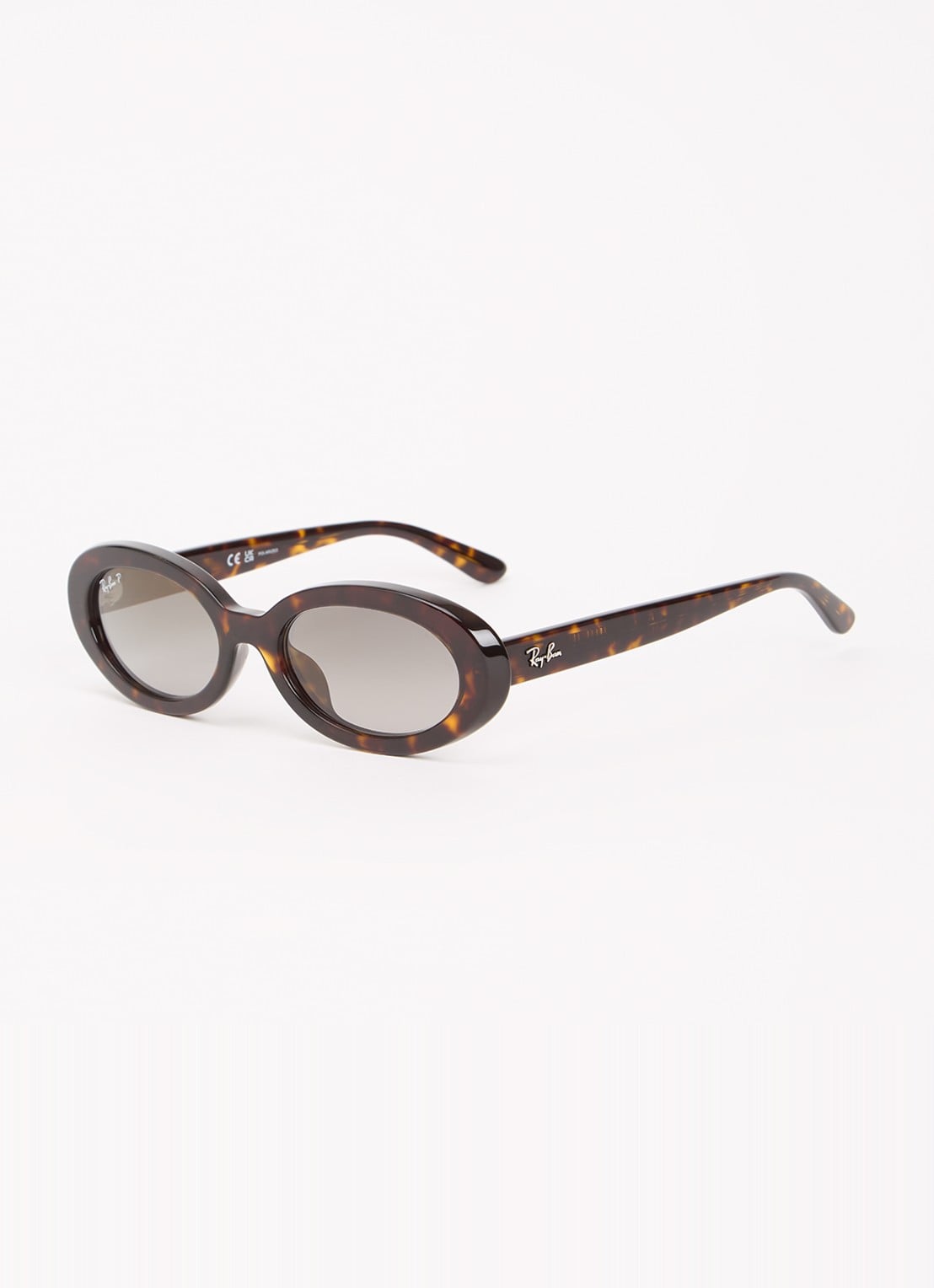 Ray-Ban Retro zonnebril gepolariseerd RB2223F - voorkant 4 bruin