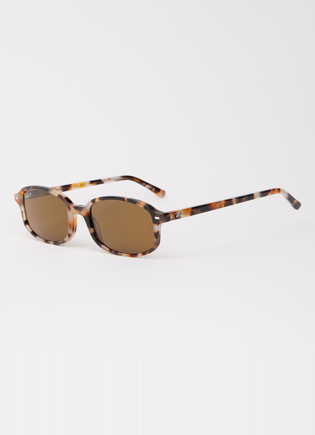 Ray-Ban Retro zonnebril gepolariseerd RB2232 - voorkant 4 camel