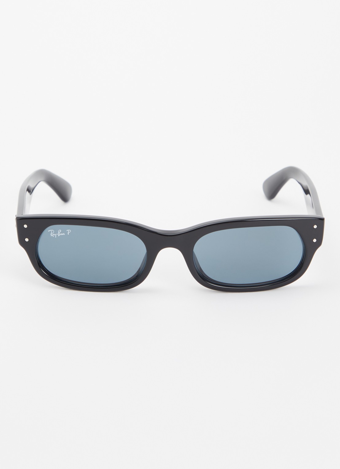 Ray-Ban Retro zonnebril gepolariseerd RB2236F - detail zwart