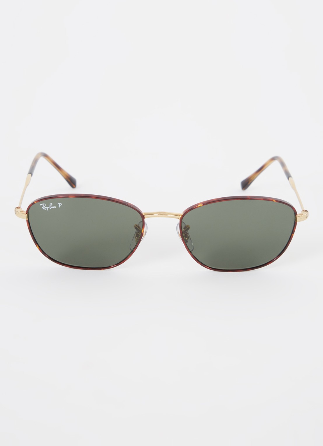 Ray-Ban Retro zonnebril gepolariseerd RB3749 - detail donkerbruin