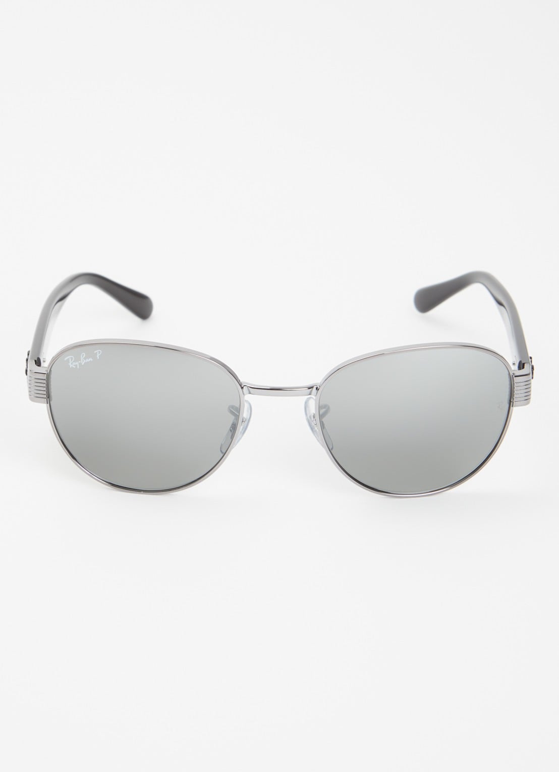 Ray-Ban Retro zonnebril gepolariseerd RB3766CH - detail 2 antraciet
