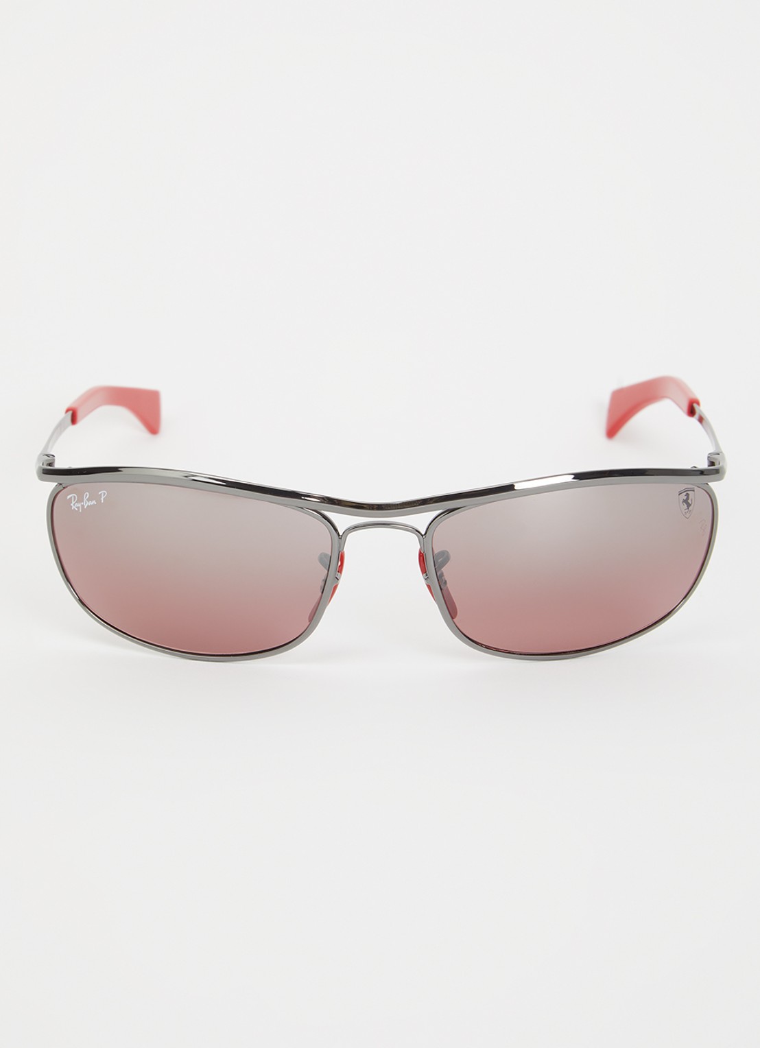 Ray-Ban Retro zonnebril gepolariseerd RB3819M - detail antraciet
