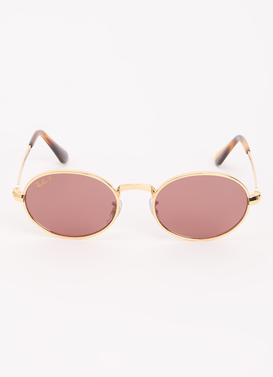Ray-Ban Retro zonnebril gepolariseerd RB3931 - detail 2 goud