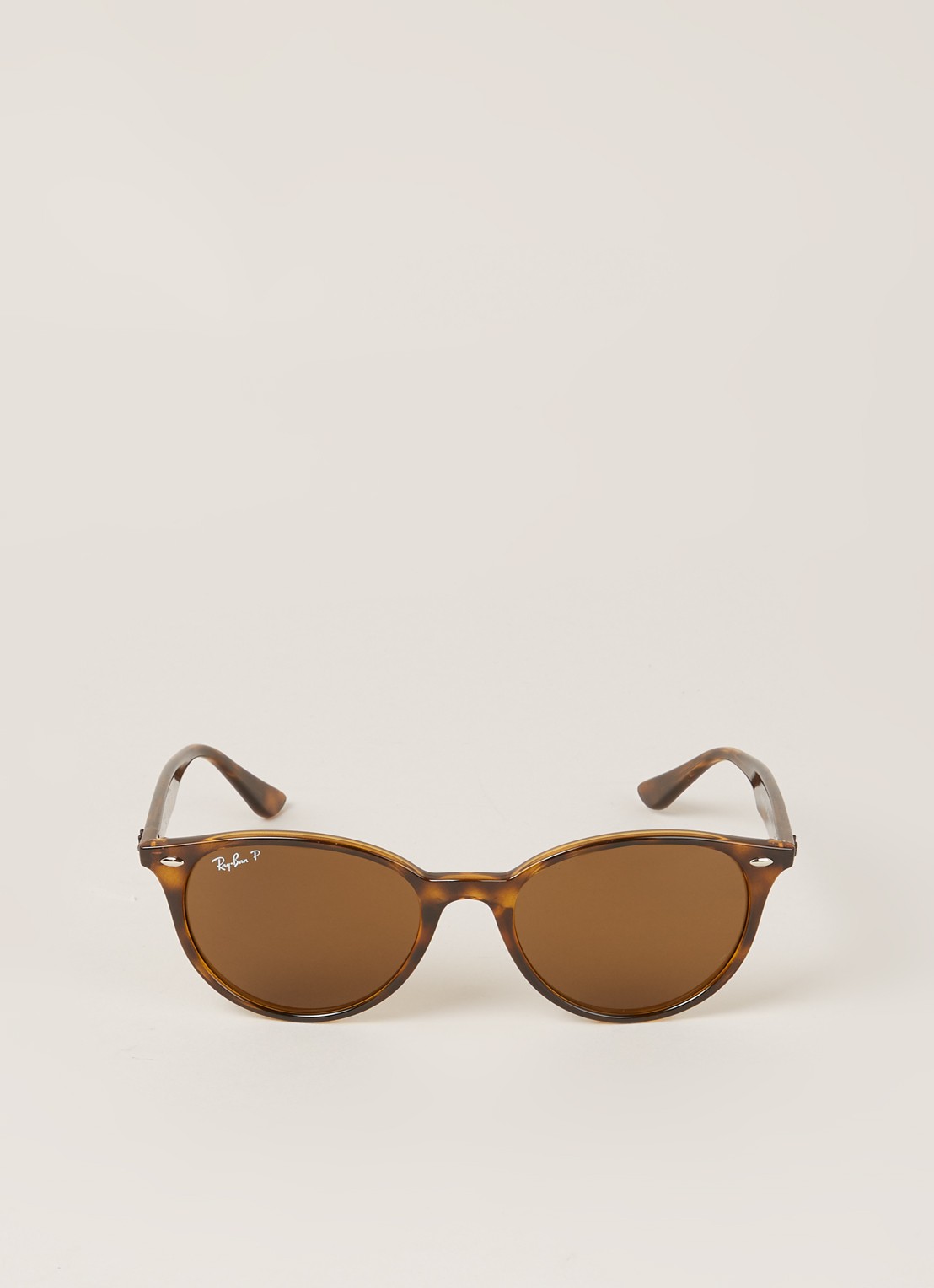 Ray-Ban Retro zonnebril gepolariseerd RB4305 - voorkant 2 bruin
