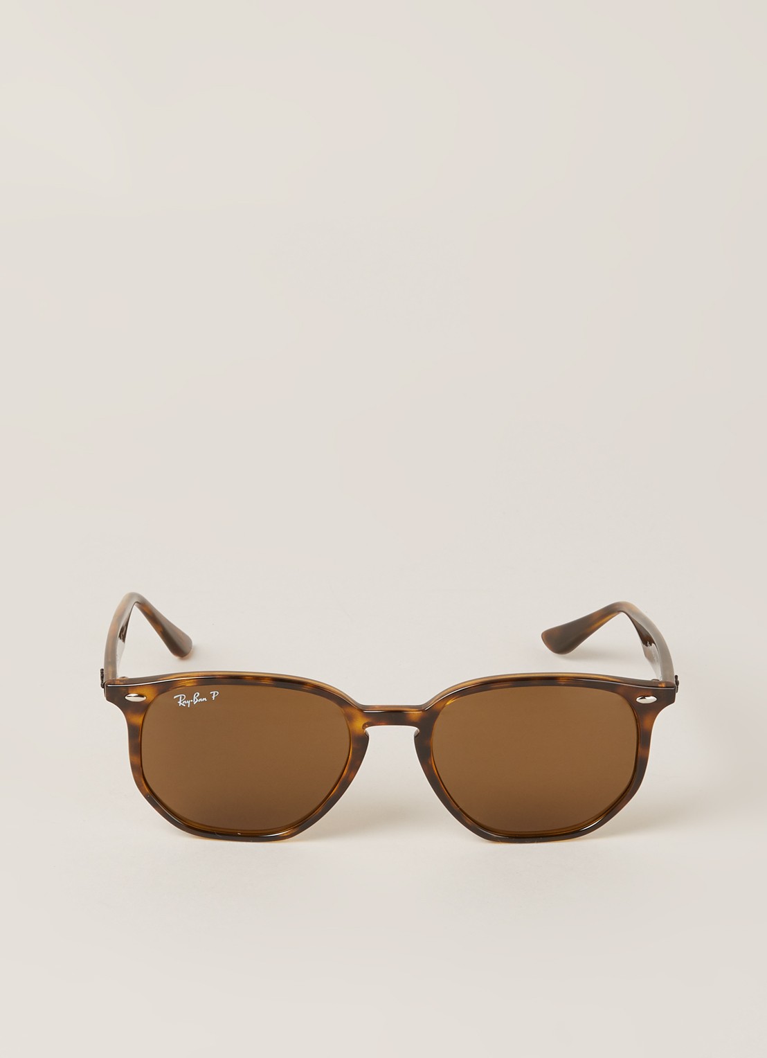 Ray-Ban Retro zonnebril gepolariseerd RB4306 - voorkant 4 bruin