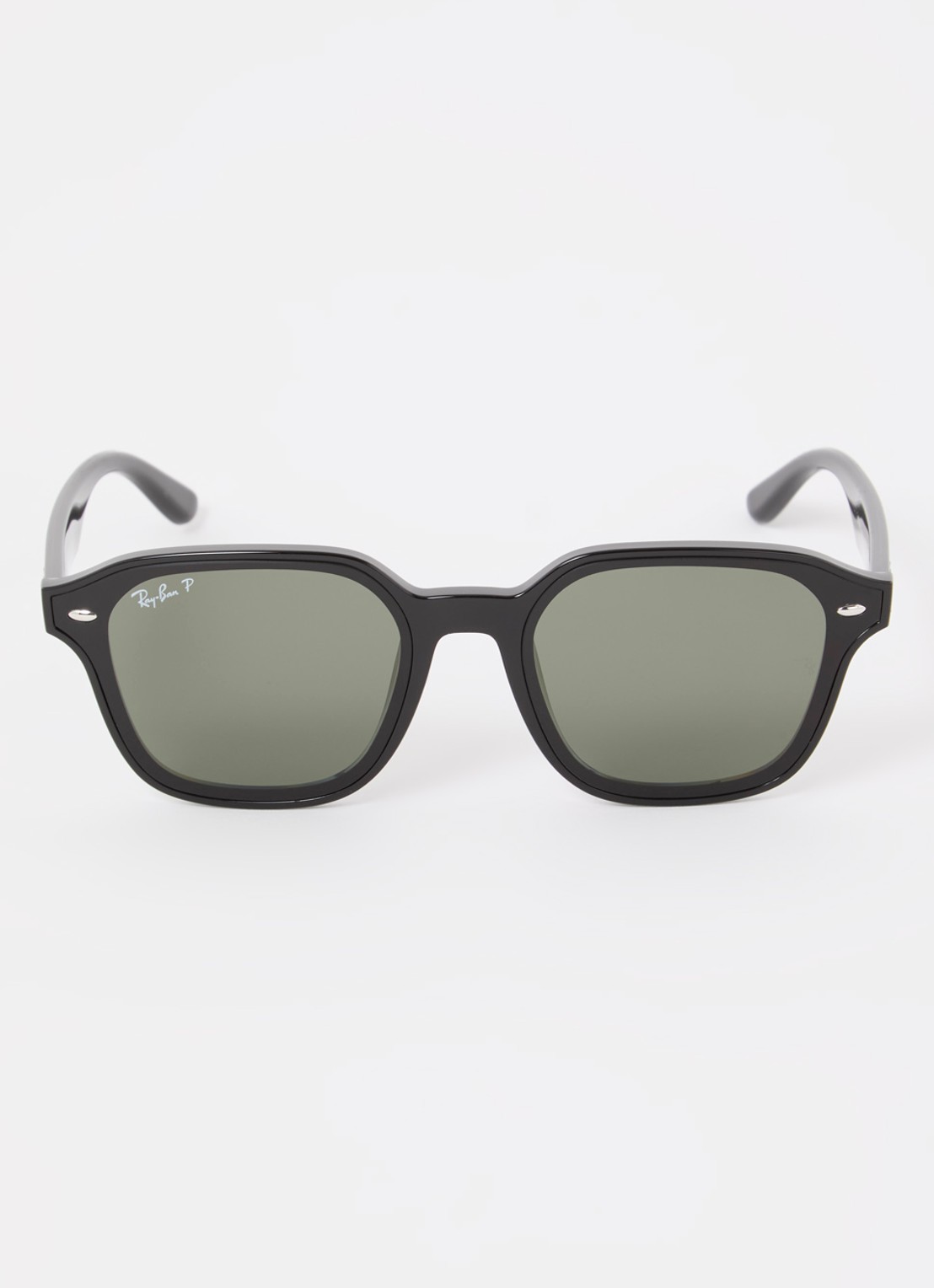 Ray-Ban Retro zonnebril gepolariseerd RB4458D - detail zwart