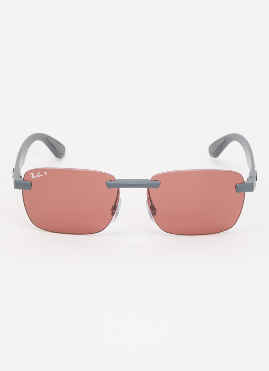 Ray-Ban Retro zonnebril gepolariseerd RB4470CH - detail 2 grijs