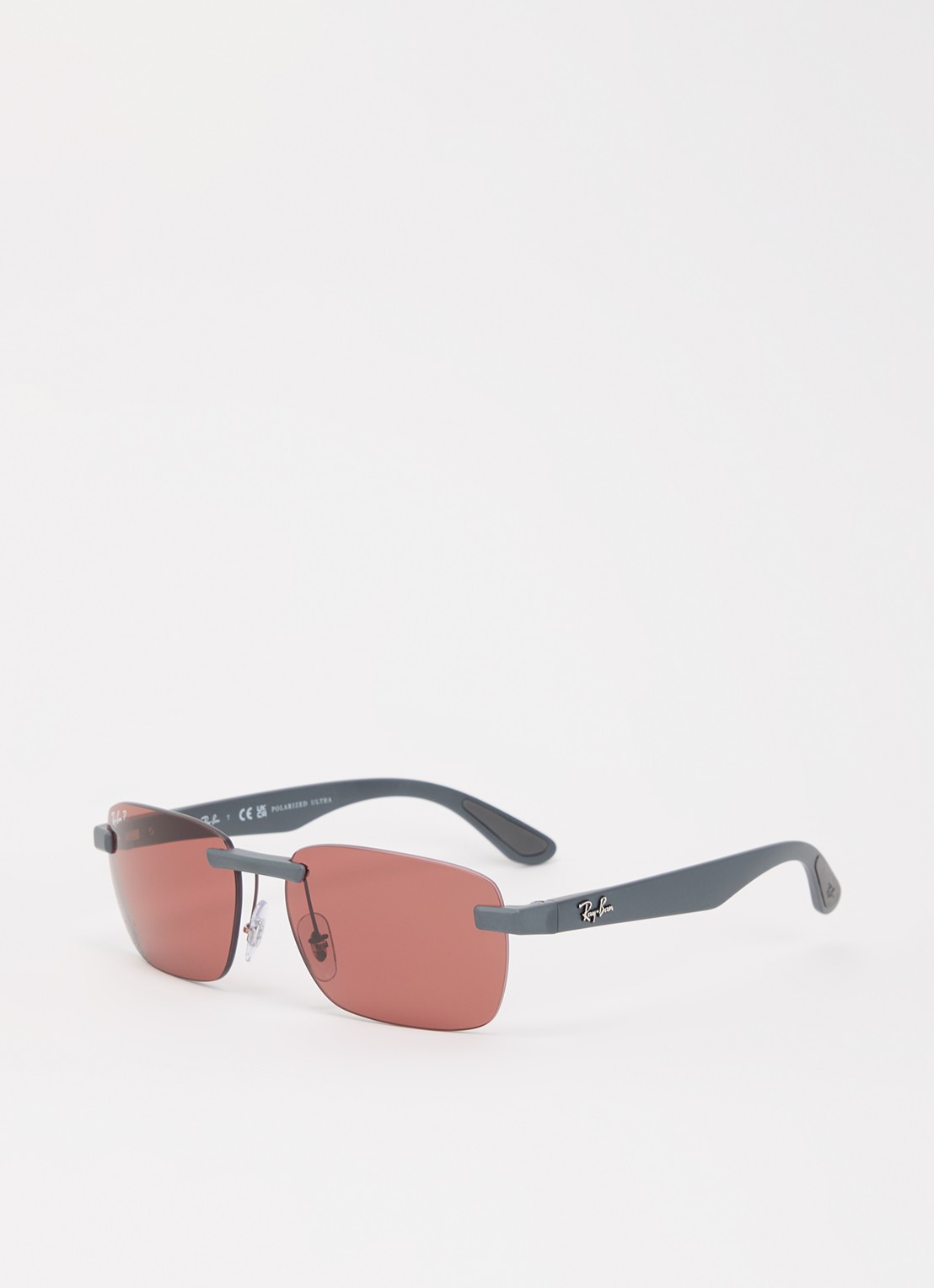 Ray-Ban Retro zonnebril gepolariseerd RB4470CH - voorkant grijs