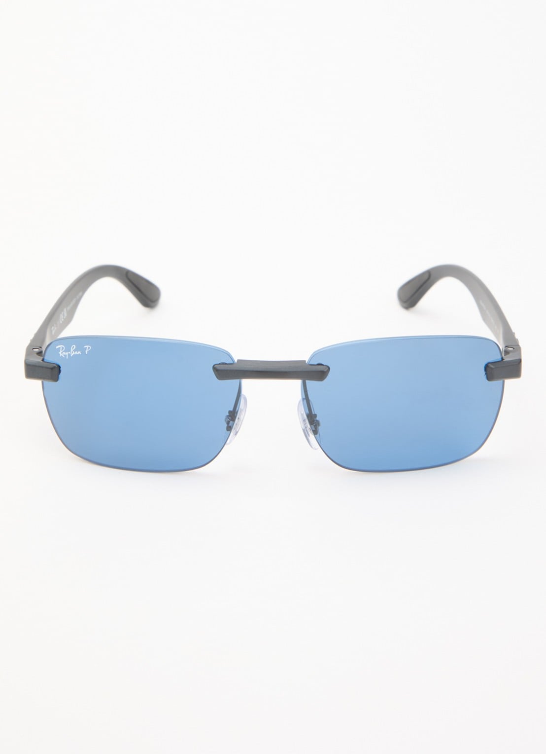 Ray-Ban Retro zonnebril gepolariseerd RB4470CH - detail blauw