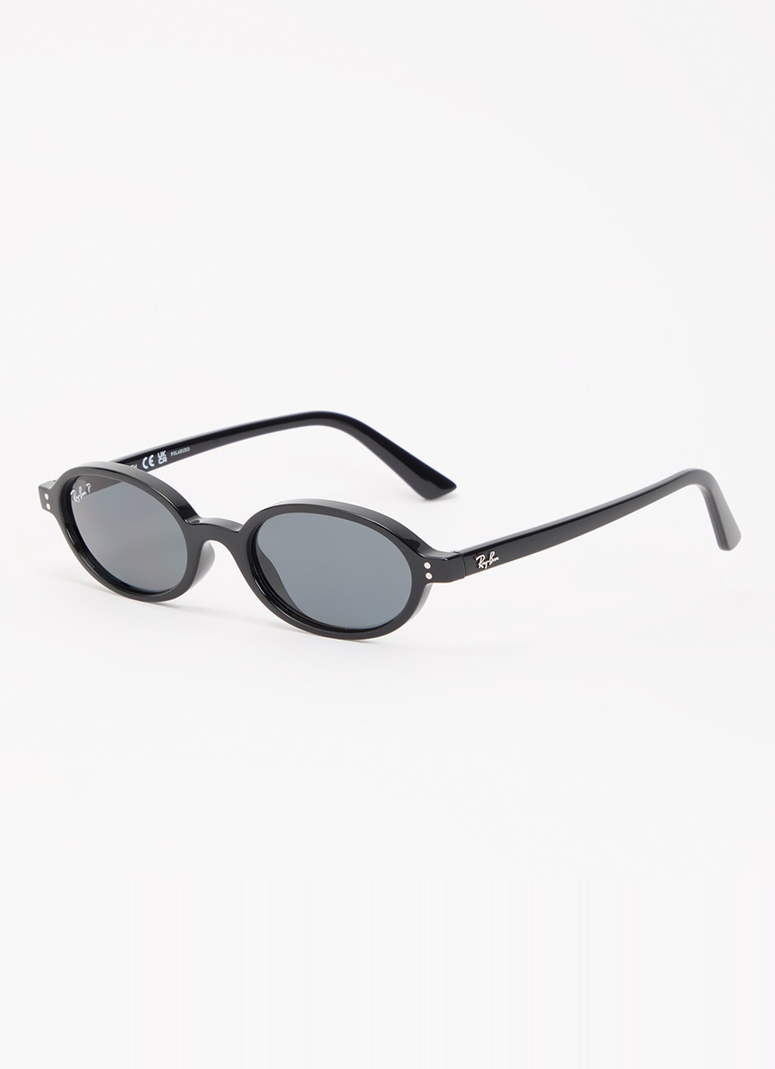 Ray-Ban Retro zonnebril gepolariseerd RB4472 - voorkant zwart