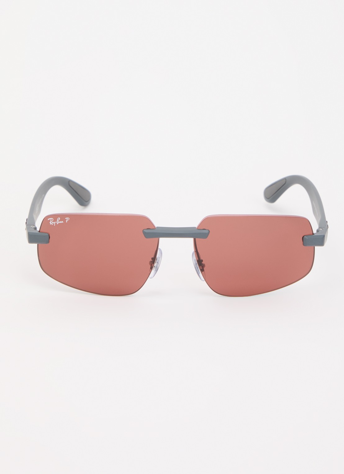 Ray-Ban Retro zonnebril gepolariseerd RB4475CH - detail 2 grijs