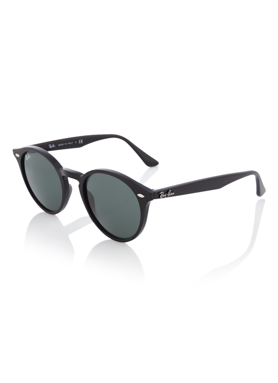 Ray-Ban Retro zonnebril RB2180 - voorkant zwart