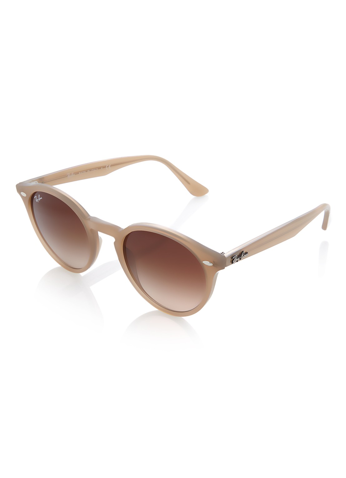 Ray-Ban Retro zonnebril RB2180 - voorkant taupe