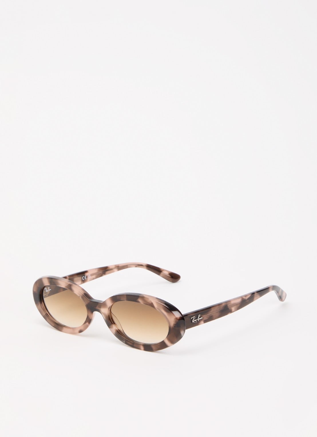 Ray-Ban Retro zonnebril RB2223 - voorkant lichtroze