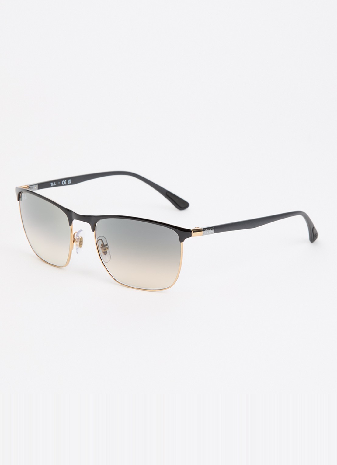 Ray-Ban Retro zonnebril RB3686 - voorkant 4 zwart