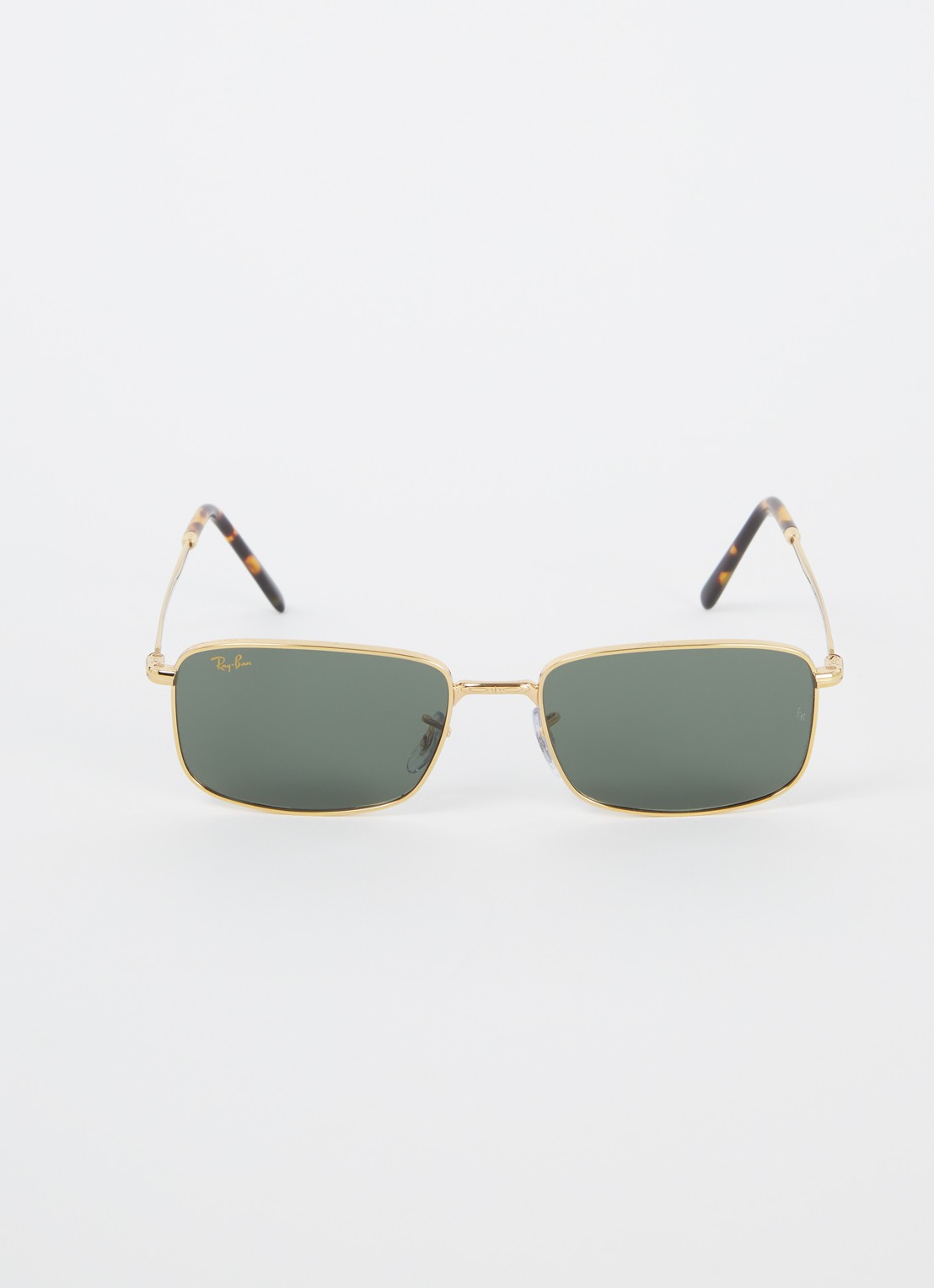 Ray-Ban Retro zonnebril RB3717  - voorkant 2 goud