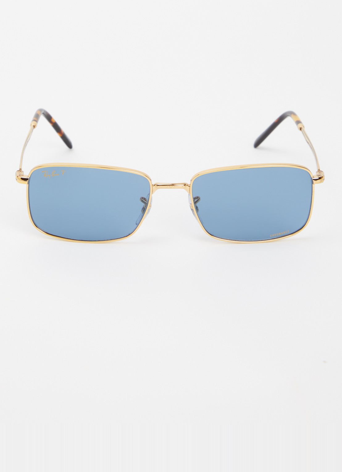 Ray-Ban Retro zonnebril RB3717 - detail goud