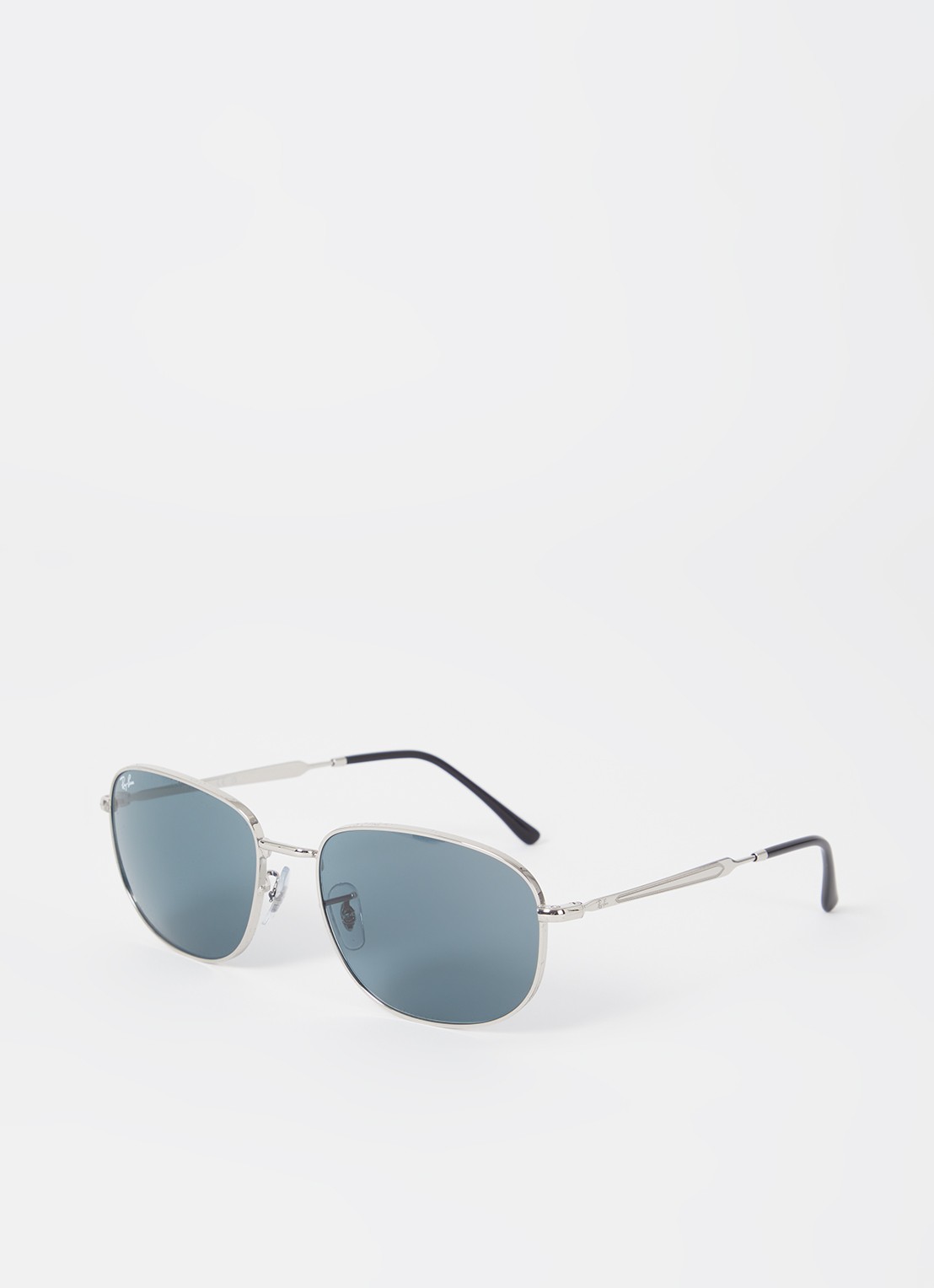 Ray-Ban Retro zonnebril RB3754 - voorkant 4 zilver