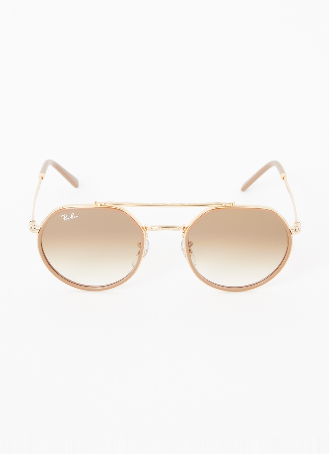 Ray-Ban Retro zonnebril RB3765 - detail goud