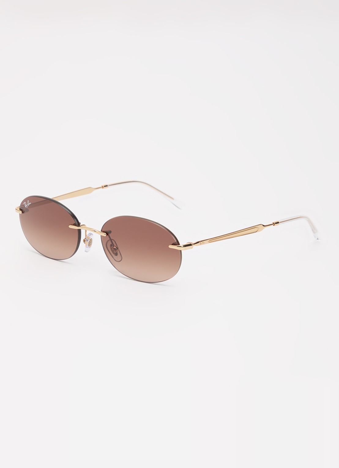 Ray-Ban Retro zonnebril RB3767 - voorkant bruin