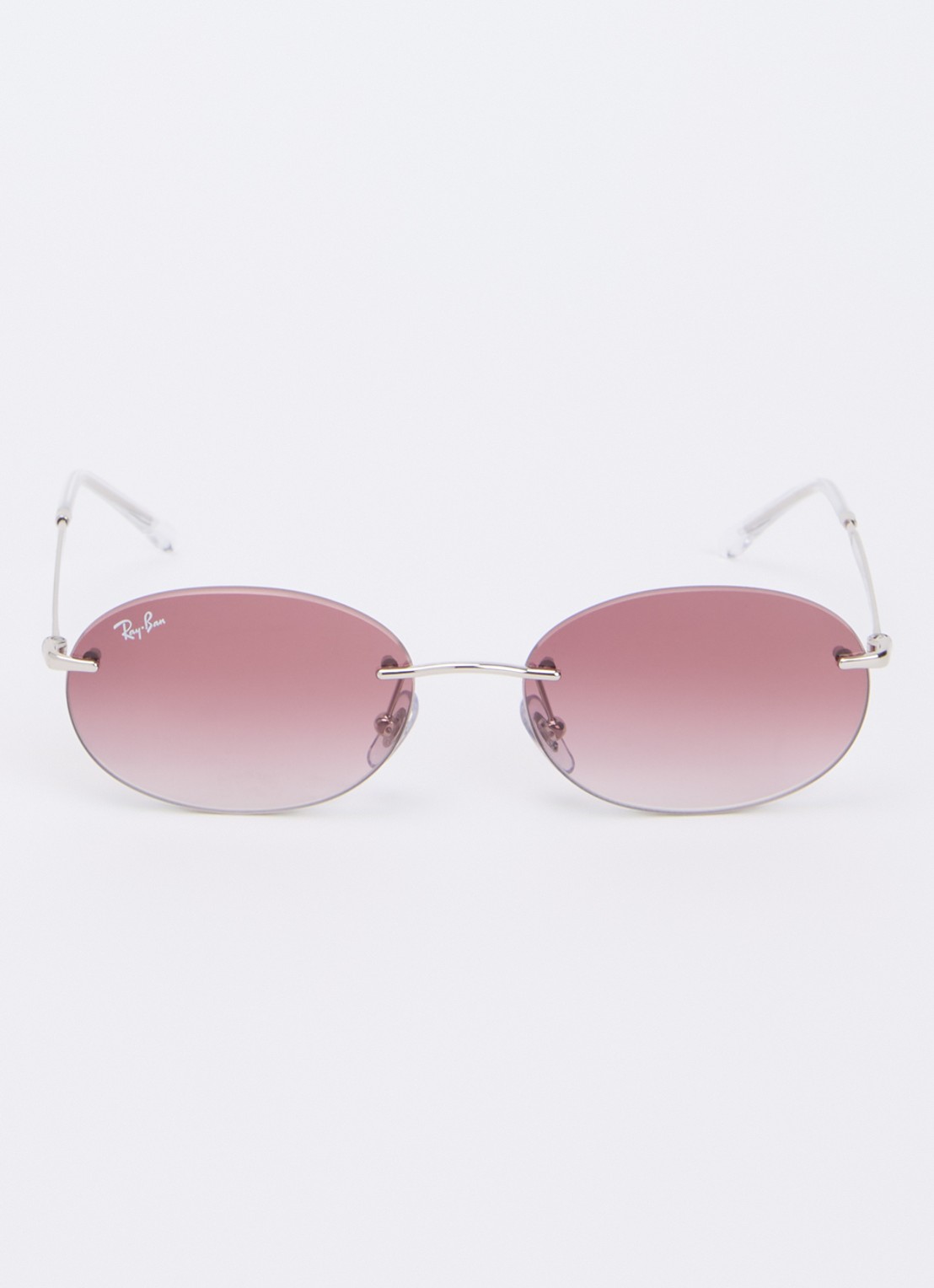 Ray-Ban Retro zonnebril RB3767 - detail 2 zilver
