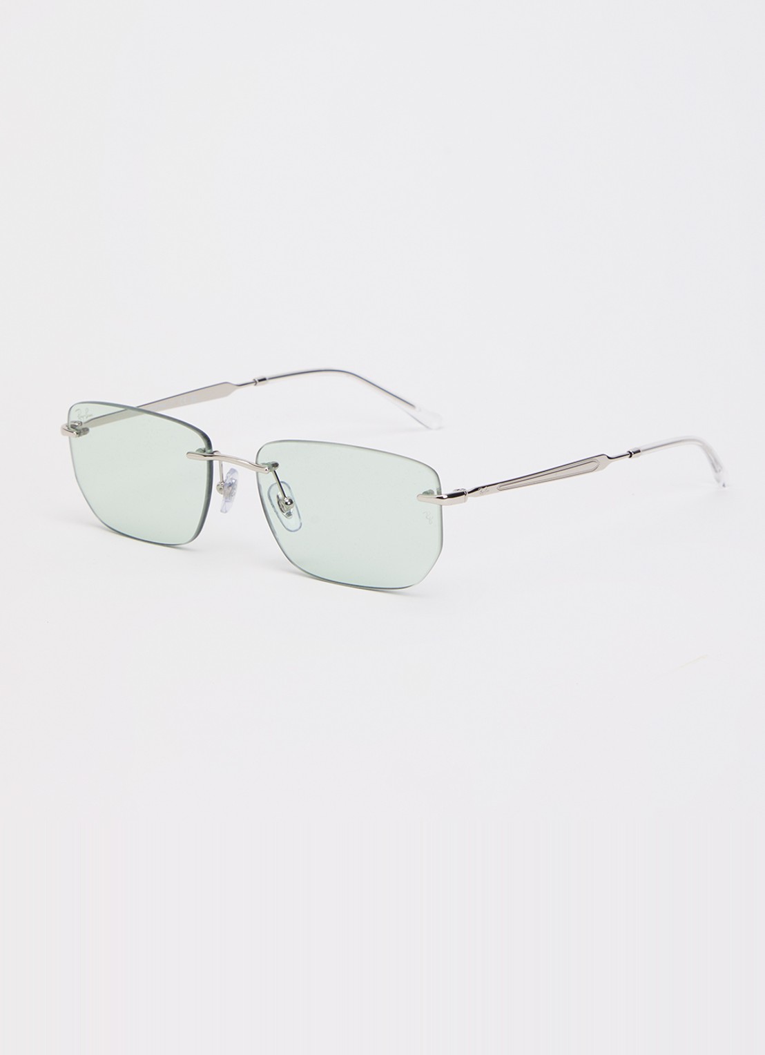 Ray-Ban Retro zonnebril RB3768 - voorkant zilver