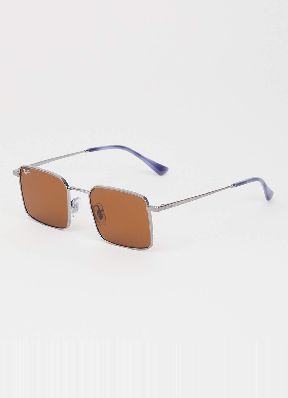 Ray-Ban Retro zonnebril RB3782 - detail zilver