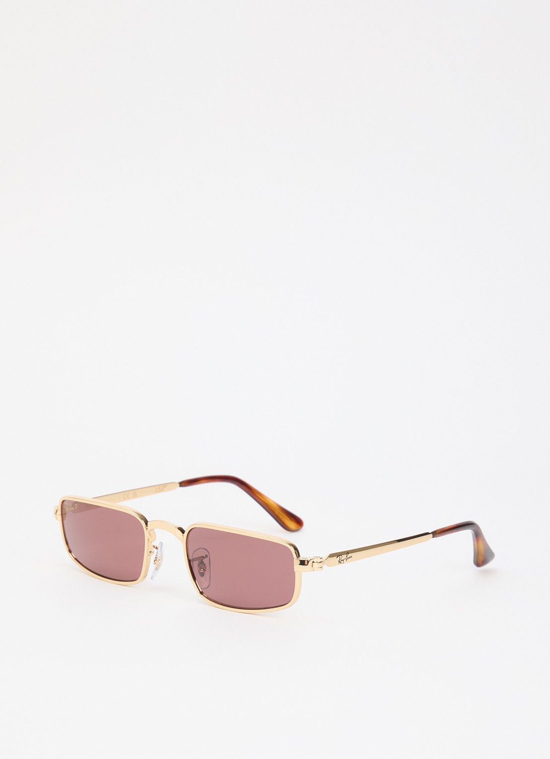 Ray-Ban Retro zonnebril RB3927 - voorkant goud