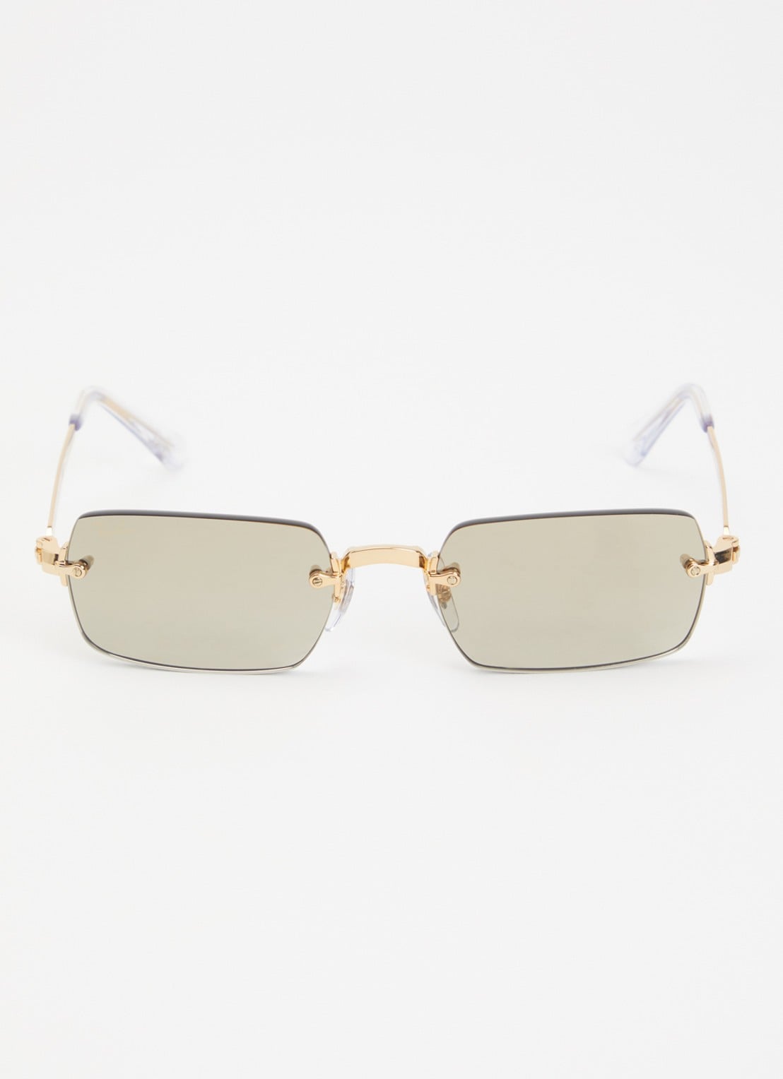 Ray-Ban Retro zonnebril RB3928 - detail 2 goud