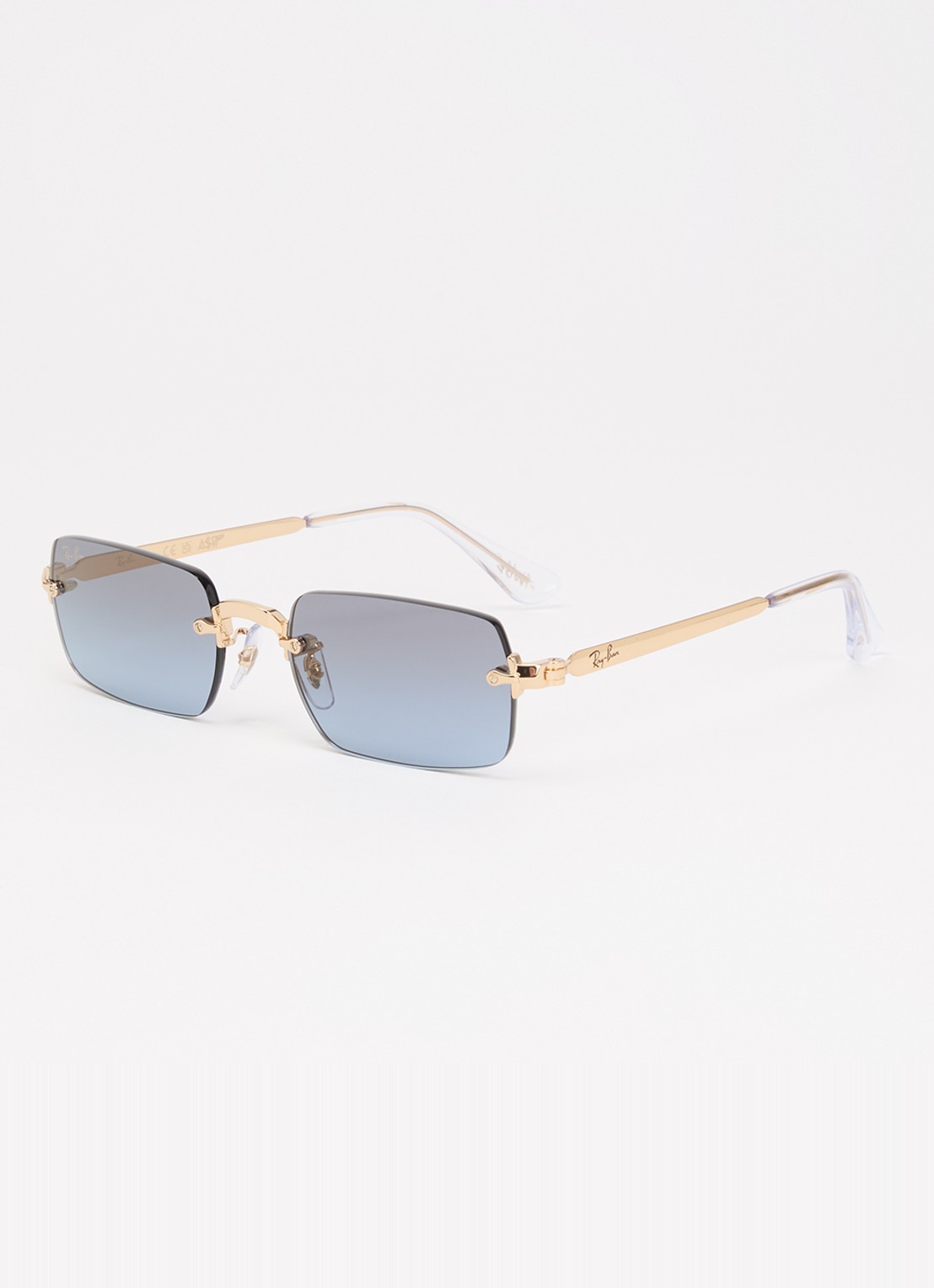 Ray-Ban Retro zonnebril RB3928 - voorkant goud