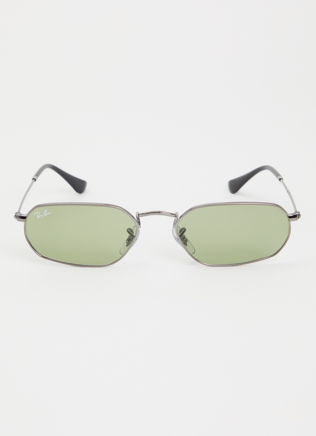 Ray-Ban Retro zonnebril RB3947 - detail zilver
