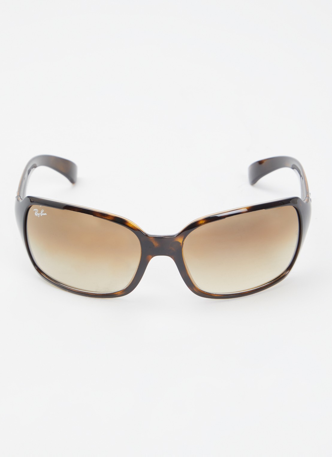 Ray-Ban Retro zonnebril RB4068 - detail bruin