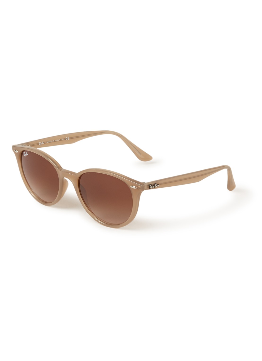 Ray-Ban Retro zonnebril RB4305 - voorkant beige