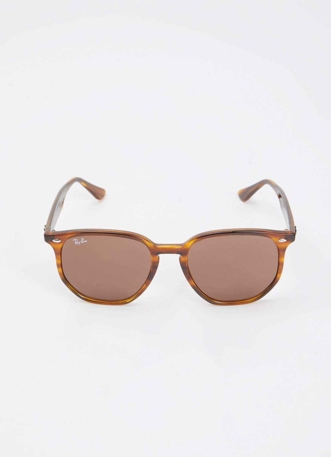 Ray-Ban Retro zonnebril RB4306 - detail 2 bruin