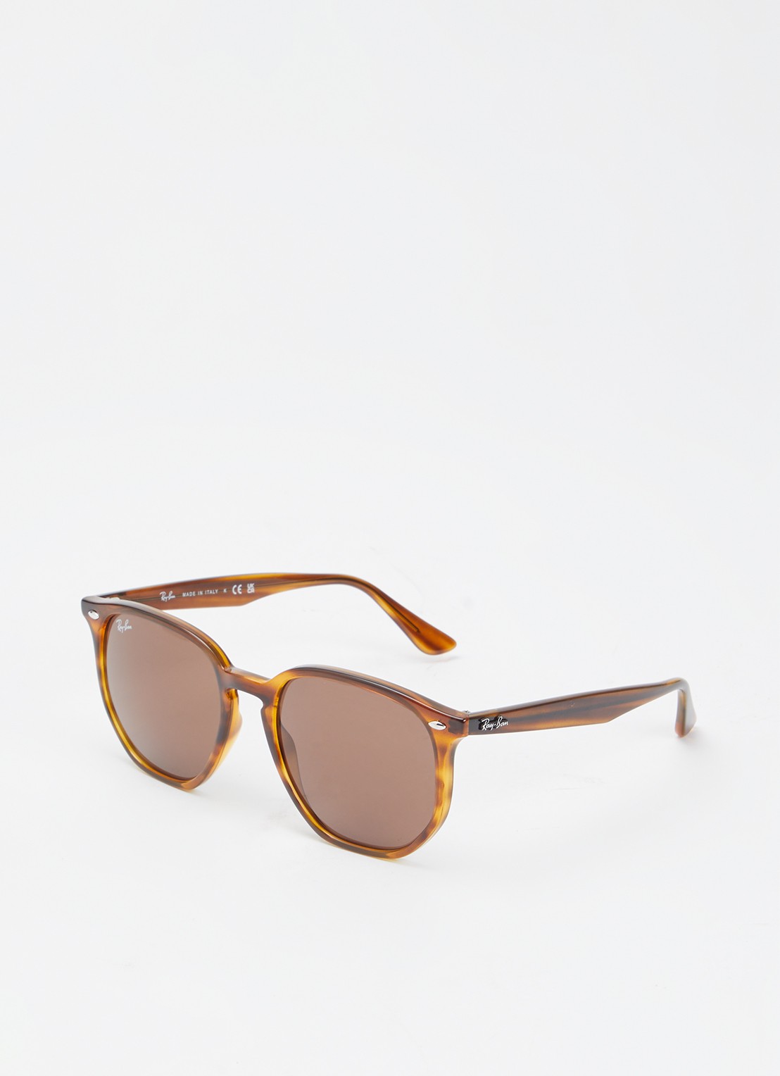 Ray-Ban Retro zonnebril RB4306 - voorkant bruin