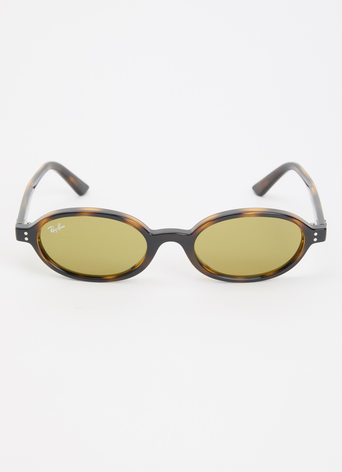 Ray-Ban Retro zonnebril RB4472 - detail 2 donkerbruin
