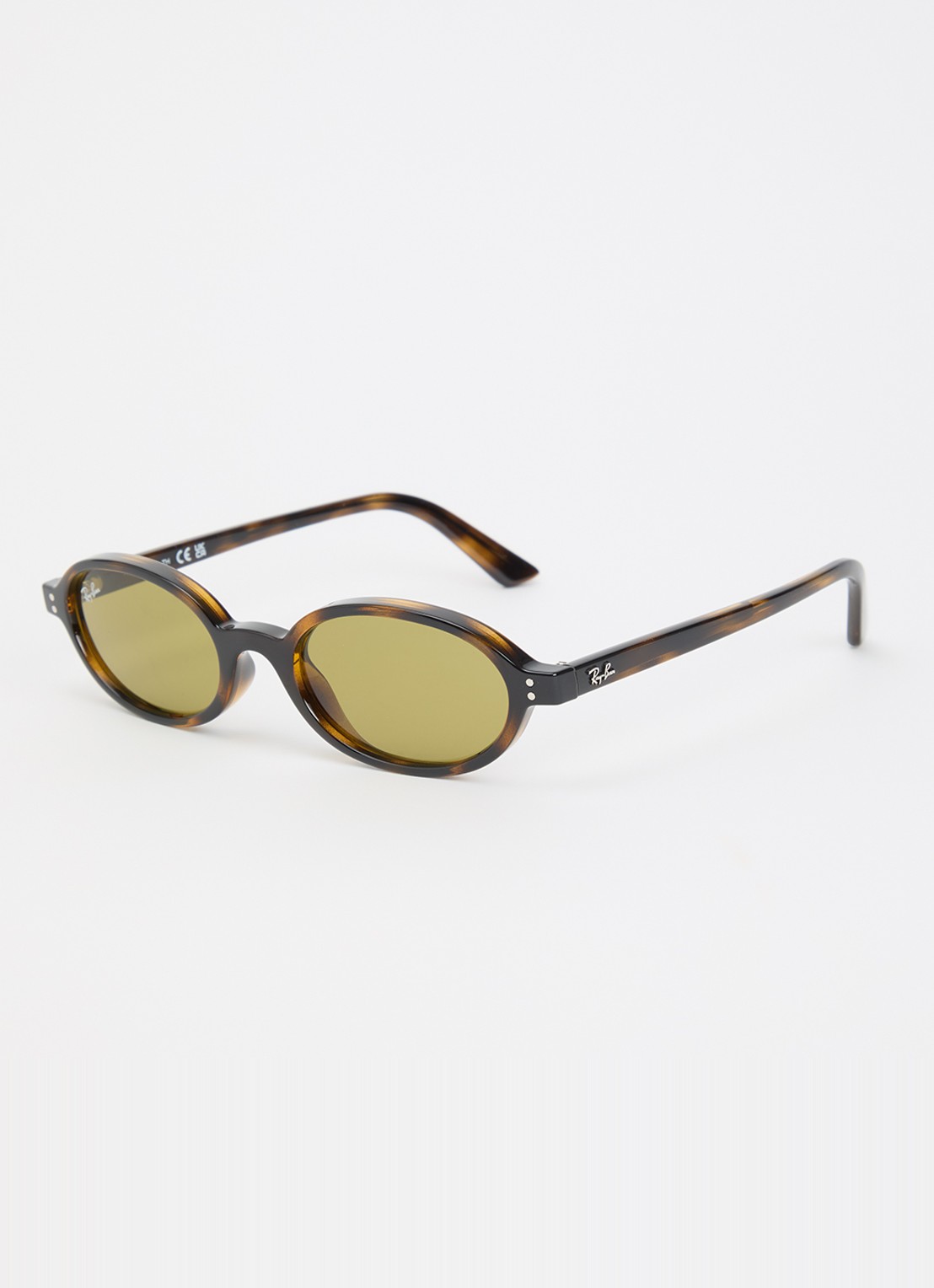 Ray-Ban Retro zonnebril RB4472 - voorkant donkerbruin