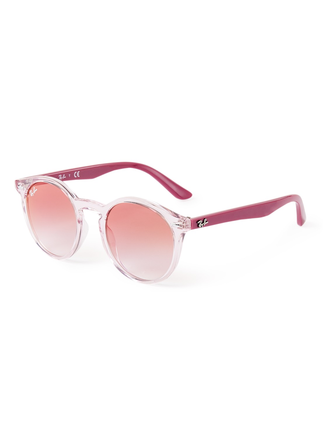 Ray-Ban Retro zonnebril RJ9064S - voorkant 3 roze