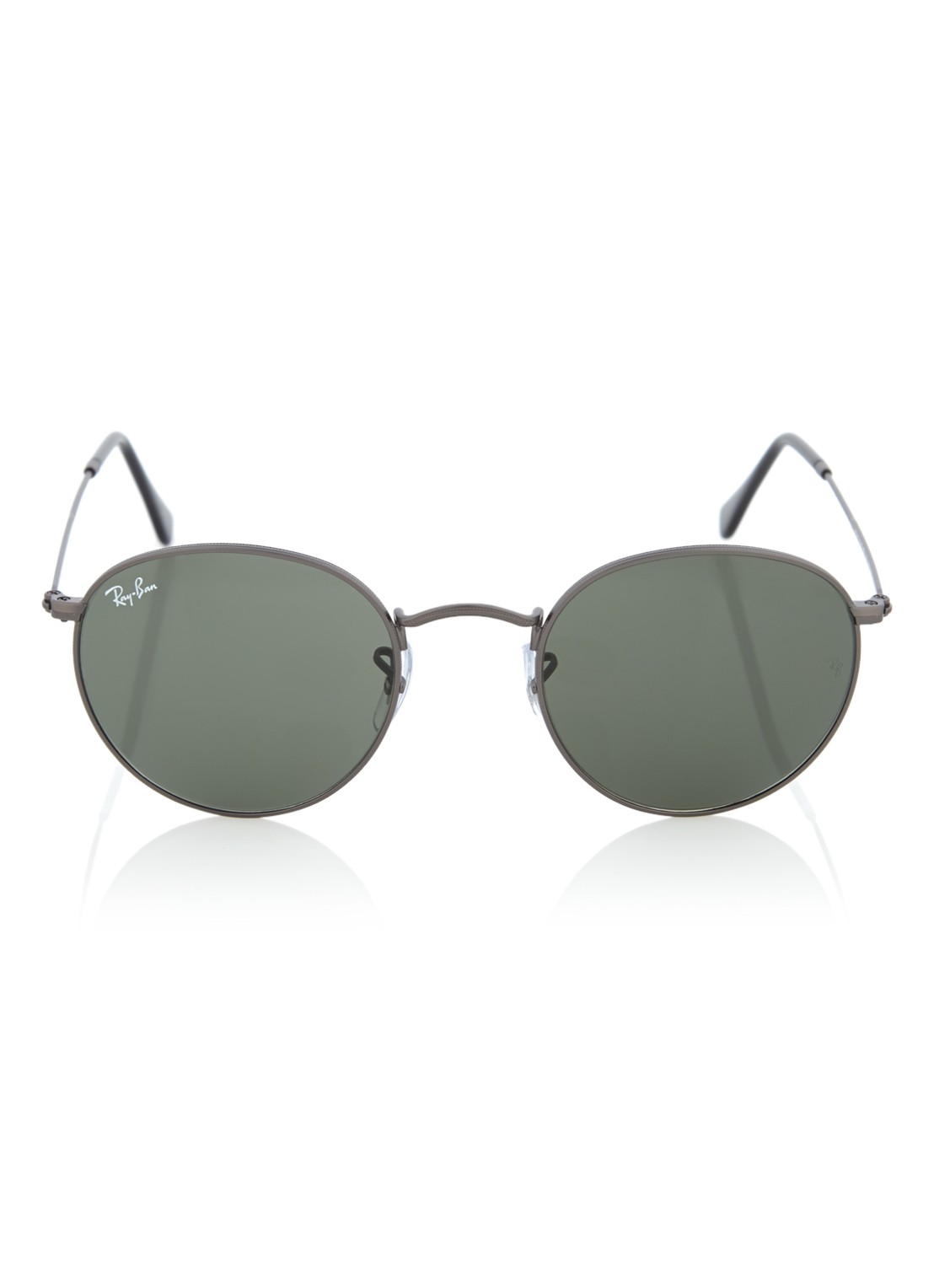 Ray-Ban Round Metal zonnebril RB3447 - detail grijs
