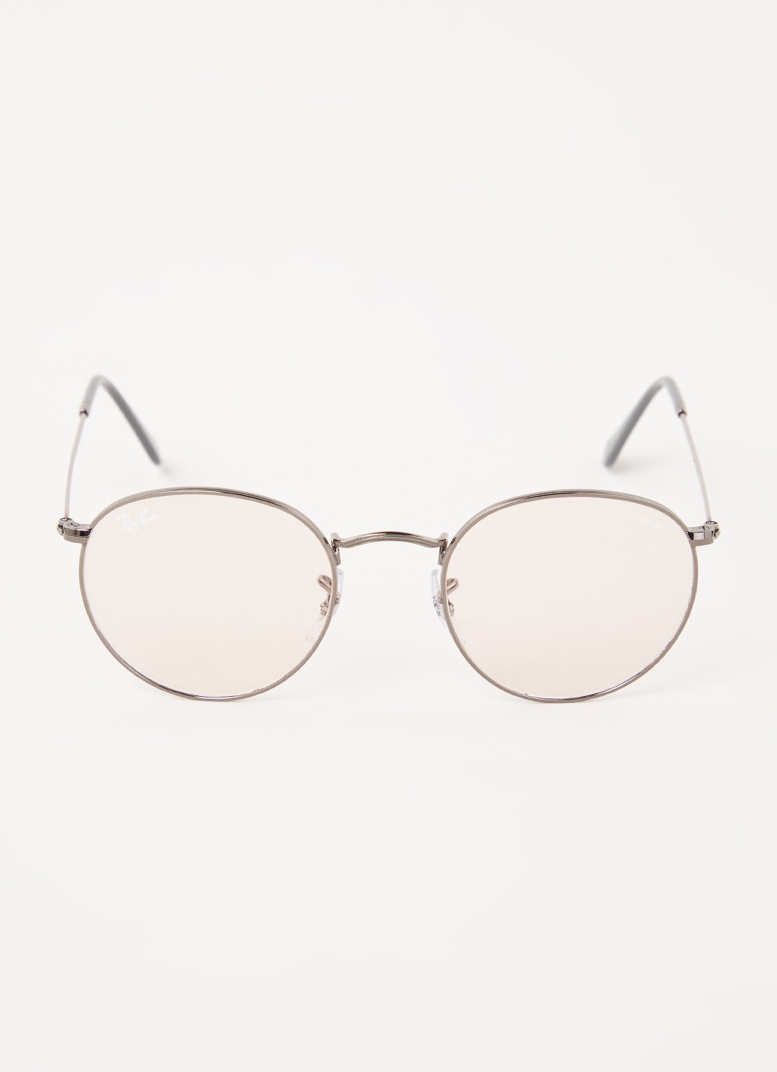 Ray-Ban Round Metal zonnebril RB3447 - voorkant 4 zilver
